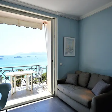 Palais Miramar - Suite Blue Room - Vue Mer -Croisette Emplacement Unique - 20M Plage - Wifi - Clim